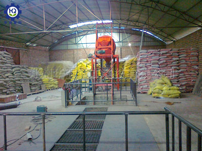 BB肥生產(chǎn)現(xiàn)場